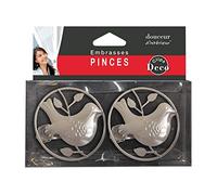 DOUCEUR D'INTERIEUR Interior Suave, 2 Pinzas, Passero, Taupe, (0) 8 cm