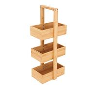 DOUCEUR D'INTERIEUR Interior Suavidad 6MSB048 Organizador de baños Niveles 3 de Madera de 60 cm