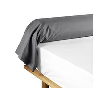Douceur d'Intérieur Lina Anthracite, 100% Algodón (85 x 185 cm)