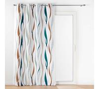 Douceur d'Intérieur lisana - Cortina con Ojales (140 x 280 cm), poliéster Estampado