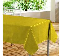 Douceur d'Intérieur Mantel Rectangular (140 x 240 cm) Declino Amarillo, PVC Impreso
