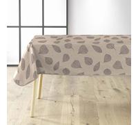 Douceur d'Intérieur - Mantel Rectangular (140 x 240 cm), diseño de Hojas de Lino, PVC Textilia