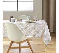 Douceur d'Intérieur Mantel Rectangular (145 x 240 cm) Nedelia Natural, Poliéster Impreso
