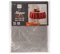 douceur d'Intérieur Mantel redondo (0) 140 cristal transparente liso 15/100e, transparente, 140x1x140 cm