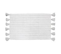 Douceur d'Intérieur MINATIS - Alfombra, algodón, Blanco, 50 x 80 cm