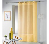 Douceur d'Intérieur Panel a Ojales 140 x 280 cm Etamine Crash Telma Amarillo
