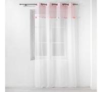 DOUCEUR D'INTERIEUR - Panel con ojales (140 x 240 cm), color rosa