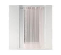 Douceur d'Intérieur Panel con Ojales, 140 x 240 cm, Gasa Estampada metálica, orión Rosa