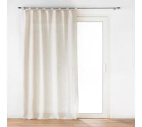 Douceur d'Intérieur Pauline - Cortina con presillas (140 x 240 cm), poliéster y Lino