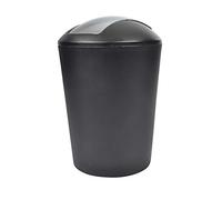 Douceur d'Intérieur Poubelle FLIC FLAC 5.6L Coloris Uni, Negro, 19.7 cm