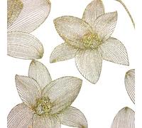 Douceur d'Intérieur - Rollo de Mantel de PVC (1,4 m x 15 m) (PVC Impreso, Metalizado, 60/100E, Danela, Oro