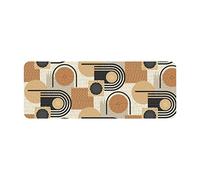 Douceur d'Intérieur, Rondipop - Alfombra Rectangular (45 x 120 cm), Color Negro
