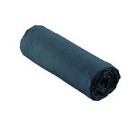 Suave Interior, Sábana Bajera (180 x 200 cm) Percalina Azul Noche, Percal de Algodón