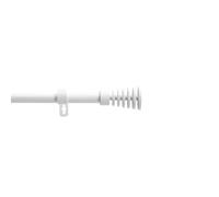 Douceur d'Intérieur sablis - Barra Extensible con Juego Completo (120 < 210 cm) Blanco, Pintado