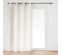 Douceur d'Intérieur Suave Interior, Cortina con Ojales (140 x 260 cm) Igor, Efecto Lino Tejido