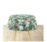 Douceur d'Intérieur Suave Interior, Mantel Redondo (diámetro 160 cm) Guyana, PVC Textilia