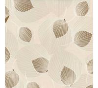 Douceur d'Intérieur Suave Interior Rollo de Lona Encerada (RLX 1,40 mx20 m) Helga Natural, PVC Estampado en Relieve