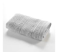 Douceur d'Intérieur Suave Interior, Toalla de Invitados (30 x 50 cm) Ternura Gris Perla, Esponja Lisa