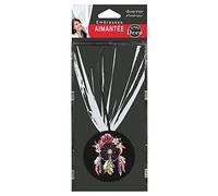 DOUCEUR D'INTERIEUR Suavidad de Interior con alzapaños magnéticos, 43 x 0, 6 cm, Tablero de Fibra de Densidad Media Estampada plumania.
