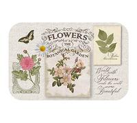 Douceur d'Intérieur Suavidad de Interior Les Flores, Multicolor, 28,5 x 44 cm