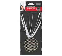 Douceur d'Intérieur Suavidad de Interiores, alzapaños magnéticos, 43 x (0) 6 cm, Fibra de Densidad Media, impresión Lulaby, Color Negro