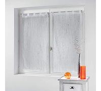 Douceur d'Intérieur 1626522 - Par de Unidades, poliéster, Color Blanco, 2 x 45 x 120 cm