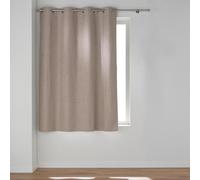 Douceur d'Intérieur Suavidad Interior, Cortina con Ojales (140 x 180 cm) Crepúsculo Lin, 100% Ocultante Chambray Uni