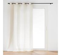 Douceur d'Intérieur Suavidad Interior, Cortina con Ojales (140 x 260 cm) Logan, Efecto Lino Tejido
