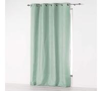 Douceur d'Intérieur Suavidad Interior, Cortina con Ojales (140 x 280 cm) Absoluto Salvia, Microfibra