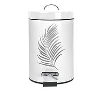 Douceur d'Intérieur suavidad interior, Cubo Pedal (3 L) Orbella Blanco/Plata, Metal