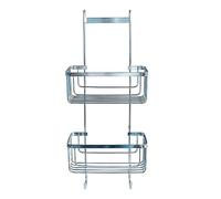 Douceur d'Intérieur Suavidad interior, Servidor de ducha (25 x 12 x 60 cm) con cable Premium Chrome, Metal