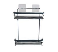 Douceur d'Intérieur Suavidad interior, Servidor de ducha (26.4 x 10.5 x 35 cm) con cable Premium Negro, Metal