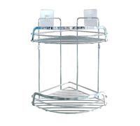 Douceur d'Intérieur Suavidad interior, Servidor de Ducha de Esquina (22.8 x 29.8 x 34 cm) Alambre Premium Cromo, Metal