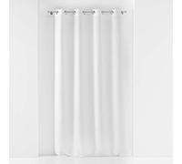 Douceur d'Intérieur Suavidad Interior, Visillo con Ojales (140 x 180 Cm) Soane Blanco, Velo Tejido