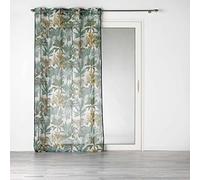 Douceur d'Intérieur Suavidad Interior, Visillo con Ojales (140 x 240 cm) Balinesia, Efecto Lino Tejido Impreso, sin