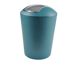 Douceur d'Intérieur Suaviza Interior Vitamina Poubelle FLIC FLAC, Azul y Esmeralda, 5,6 L
