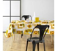 Douceur d'Intérieur Sunflower - Mantel Rectangular (140 x 240 cm), PVC con diseño Impreso
