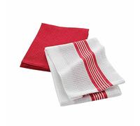 Douceur d'Intérieur Suzette - 2 paños, 50 x 70 cm, de algodón Nido de Abeja