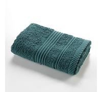 Douceur d'Intérieur, Toalla Invite 30 x 50 cm, Esmeralda, 100% algodón, Tendresse