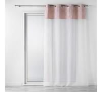 Douceur d'Intérieur - Visillo para Interiores (140 x 240 cm), Color Rosa