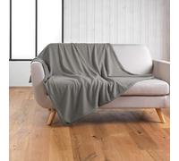 douceur d'intérieur Wooly - Manta, 180 x 220 cm, gris, de rizo, lisa