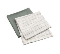 Douceur d'Interior, 3 paños de Cocina (50 x 70 cm) Gourmet Cedra, algodón y poliéster Liso