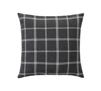 Douceur d'Interior Cojín desenfundable (45 x 45 cm) Everest Antracita, Algodón y Poliéster Tejido