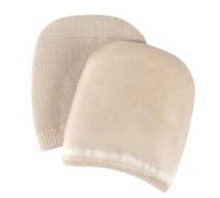 DOUDINGMAO 1 par de calcetines de gel para los dedos de los pies para mujer, calcetines de algodón para los dedos de los pies, calcetines de forro para uso diario