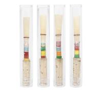 DOUDINGMAO 4 silbatos suaves para oboe con caja de almacenamiento, boquilla suave, silbatos naturales, pieza de repuesto para instrumento musical duradero