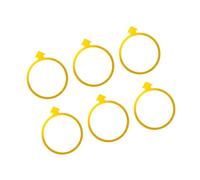 DOUDINGMAO 6 círculos de agilidad con indicadores de dirección, perfectos para entrenamiento deportivo y ejercicios de desarrollo infantil, conos de agilidad flexibles