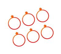 DOUDINGMAO 6 círculos de agilidad con indicadores de dirección, perfectos para entrenamiento deportivo y ejercicios de desarrollo infantil, conos de agilidad flexibles