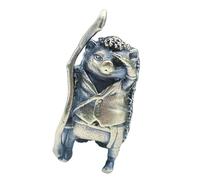 DOUDINGMAO Abalorio de cuerda de paracaídas con forma de erizo, abalorio de latón para cordón, llaveros, colgantes, cuerda de paracaídas, diseños únicos, talla única, como se describe