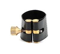 DOUDINGMAO Boquilla de saxofón para saxofón, clip de sujeción para boquilla soprano/saxofón, accesorios