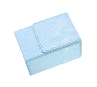 DOUDINGMAO Capaz soporte de cubierta de adivinación seguro y atractivo gancho impermeable PU sustancia transportable funda de transporte para viajes, funda impermeable para tarjetas de adivinación con